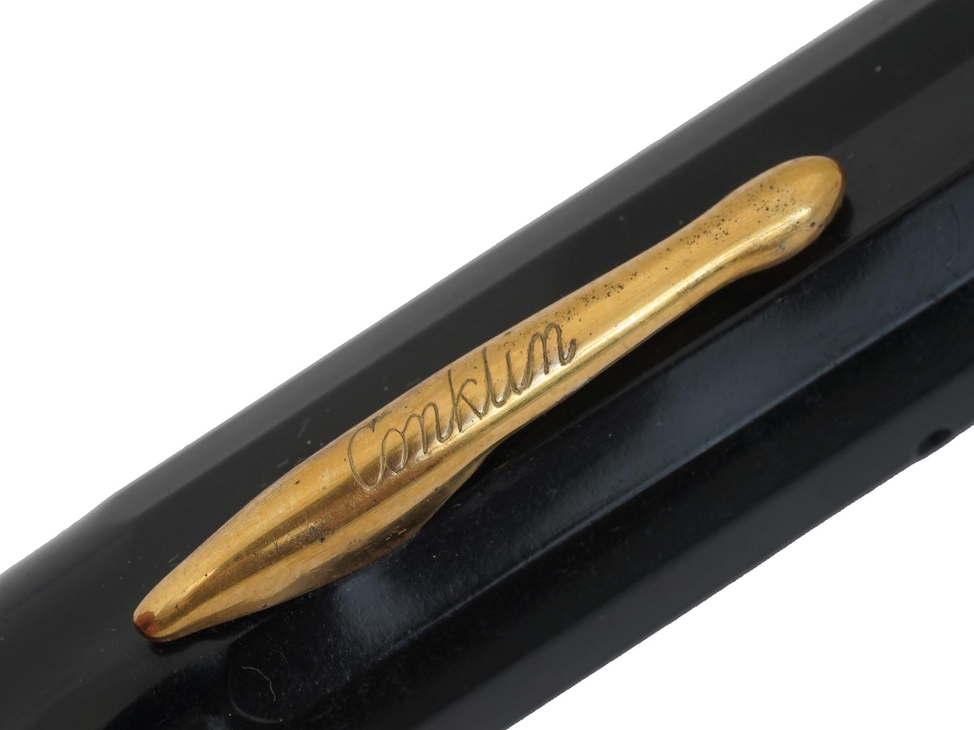 CONKLIN CUSHION POINT 14K GOLD NIB FOUNTAIN PEN PIC-1